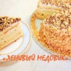 Торт "Ленивый медовик"