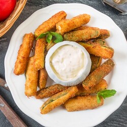 Кабачковые наггетсы на Вкусном Блоге