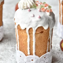 Бабушкин пасхальный кулич, пошаговый рецепт с фото от автора елена на 590 ккал