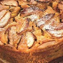 Тыквенный пирог с яблоками, пошаговый рецепт с фото на 194 ккал