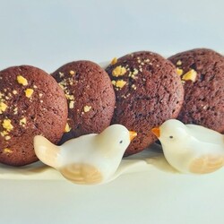 Шоколадно-апельсиновое печенье