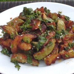 Жареные кабачки со специями