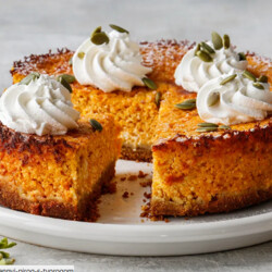 Тыквенный с творогом