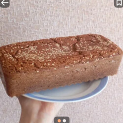 Хлеб из чечевицы и пшена