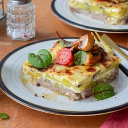 Мясо «Дипломат»: классический советский рецепт, пошаговый рецепт с фото на 427 ккал