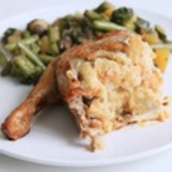 Фаршированная курица "Мой семейный рецепт"