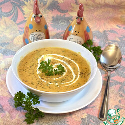 Тыквенно-чечевичный суп