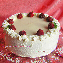 Торт "Малиновая роскошь"
