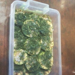 Кабачки маринованные