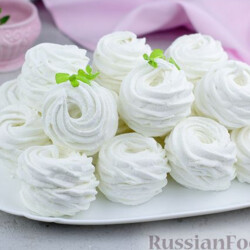 Рецепт: Яблочный зефир на агар-агаре на RussianFood.com