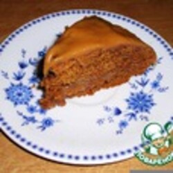 Бисквит "Карамельный" без яиц