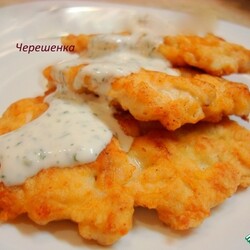 Оладьи из рубленой индейки