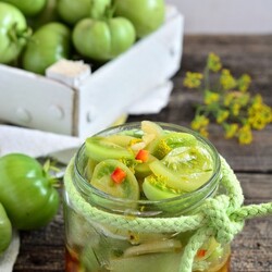 Зеленые помидоры "Закусочные"