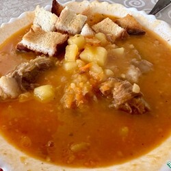 Гороховый суп. Деревенская классика