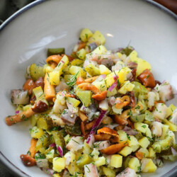 Салат "ЕРМАК" с сельдью