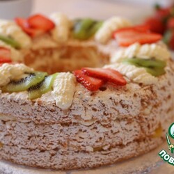 Торт Пища ангела или ангельский бисквит