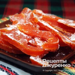 Цукаты из тыквы пошаговый рецепт Сергея Джуренко