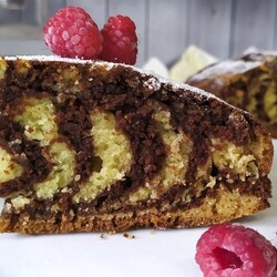 Манник "Зебра" на кефире