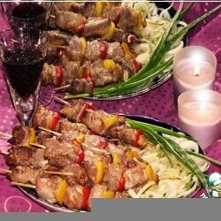 Шашлык с настоящим дымком