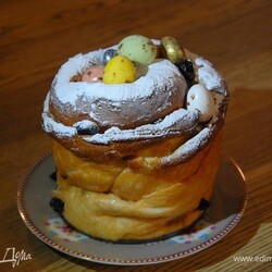 Куличи-улитки(Вкусный) с цедрой и вяленой вишней, пошаговый рецепт на 4268 ккал, фото, ингредиенты - Юлия Высоцкая