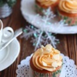 Капкейки "Сливочный ирис"