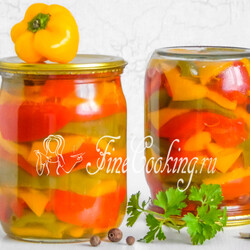 Маринованный болгарский перец на зиму
