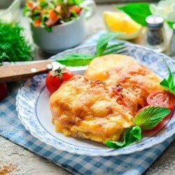 Куриная грудка в шубке под сыром Ингредиенты: Куриная... | Интересный контент в группе ВОЗЬМИ И СДЕЛАЙ! Вкусные рецепты