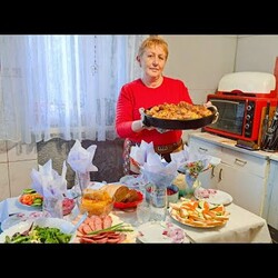 Накрываем стол за 1час для любимых гостей !