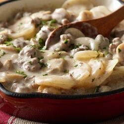 Картошка с курицей и грибами под соусом Ингредиенты:... | Интересный контент в группе ВОЗЬМИ И СДЕЛАЙ! Вкусные рецепты