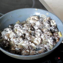 Строчки, жареные в сметане