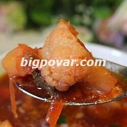 Борщ с цветной капустой