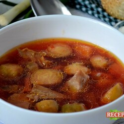 Борщ с брюссельской капустой: пошаговый рецепт с фото