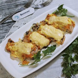 Горбуша под шубой, запеченная в духовке: рецепт с фото пошагово