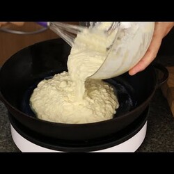 ▶️Ленивый ХАЧАПУРИ на сковороде за 20 минут. СЫР, МОЛОКО