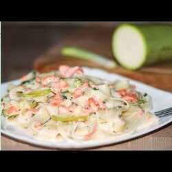 Паста с Лососем в Сливочном Соусе Отличный УЖИН за ПОЛЧАСА