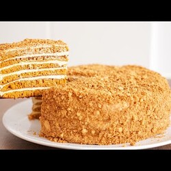 Медовик за 20 минут на СКОВОРОДЕ без раскатки! Рецепт медовика без духовки