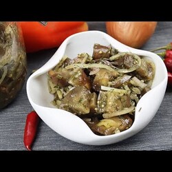 Маринованные баклажаны как грибы