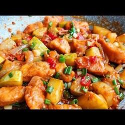 Боже как это вкусно❗️кургрудка кабачки помид лук