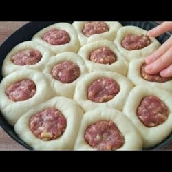 БЕЛЯШИ - ВАТРУШКИ С МЯСОМ