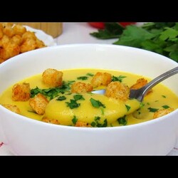 Вкуснейший СУП пюре ИЗ КАБАЧКОВ. Какой же он ВКУСНЫЙ! Делюсь Как приготовить вкусный Суп Без Мяса