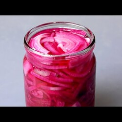 Маринованный ЛУК  Супер ЗАКУСКА! видео 1 мин