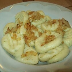 Ленивые вареники с картошкой