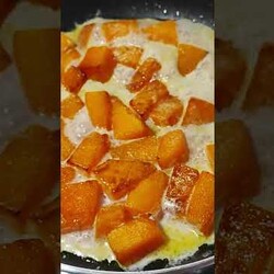 Тыквенная запеканка без муки на сковородке #shorts #запеканка