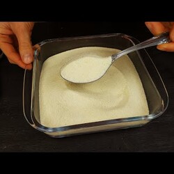 Срочно покупайте самую дешёвую МАНКУ! Удивите СЕМЬЮ и СОХРАНЯЙТЕ рецепт! Вкусный ДЕСЕРТ ИЗ НИЧЕГО!