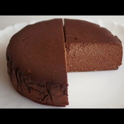 Творожная шоколадная запеканка на скорую руку без муки и манки