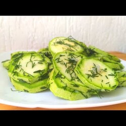 КАБАЧКИ, перед якими НІХТО НЕ ВСТОЇТЬ !!! Рецепт маринованих кабачків. видео 3 мин