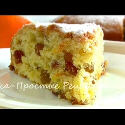 Чудо ПИРОГ ИЗ Ничего Постный,! 2 апельсина