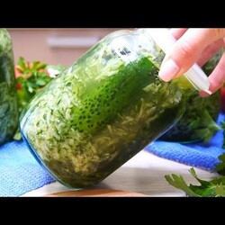 Без уксуса и стерилизации Огурцы на Зиму в тертых огурцах