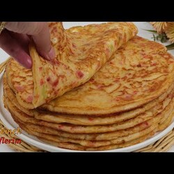 овощные дрожжевые блины