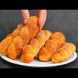 Самое БЫСТРОЕ творожное тесто – НЕ надо ждать, можно сразу выпекать! Творожные булочки за 10 минут